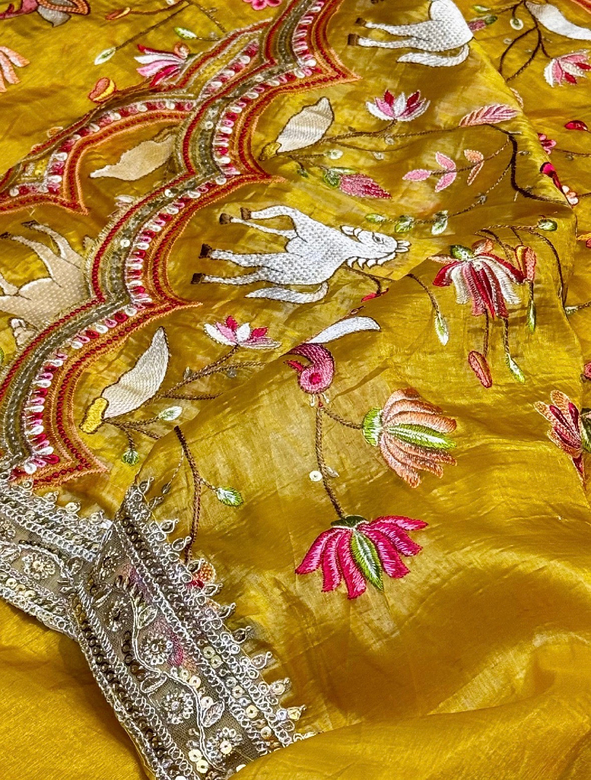 Tissue silk sarees